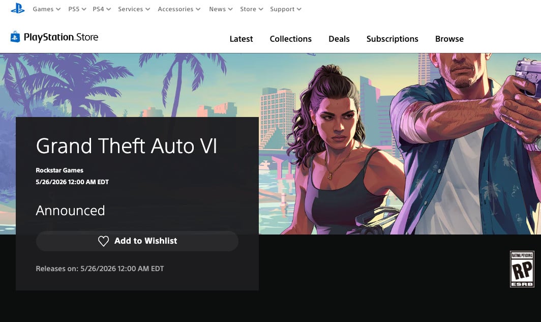 Grand Theft Auto 6 Finally Has an Official Release Date